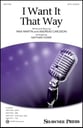 I Want It That Way SATB choral sheet music cover